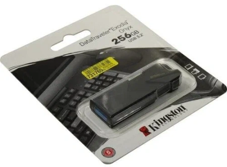 Флеш-накопитель 256 ГБ Kingston DataTraveler Exodia Onyx, черный